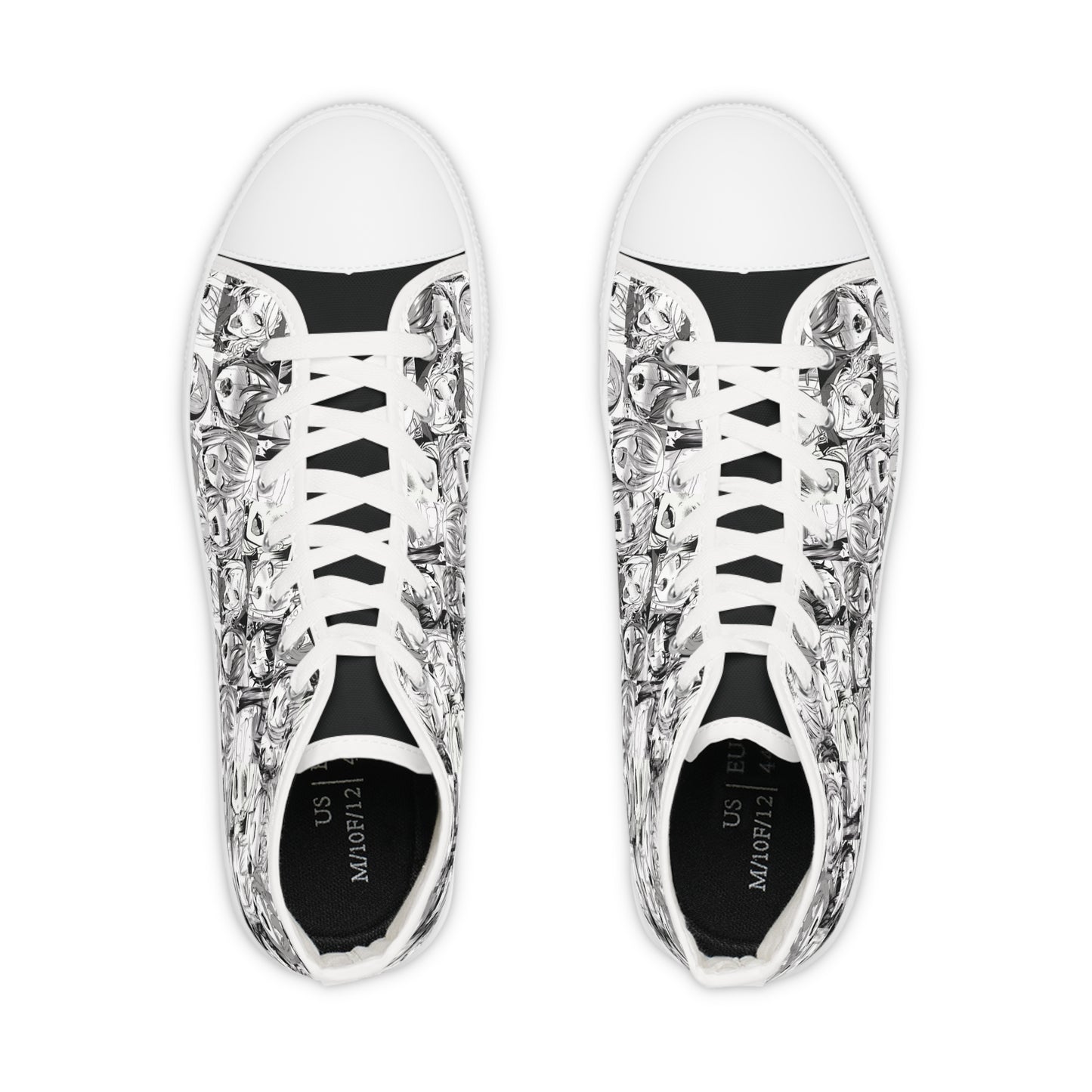 Hentai High Top Sneakers (Men's Size) - 001