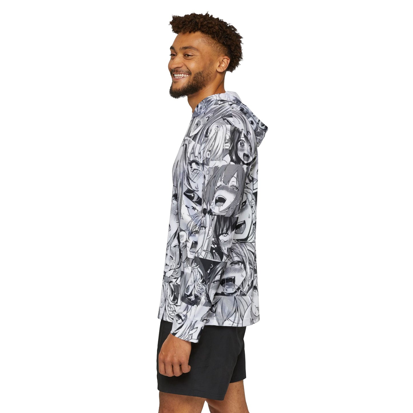 Hentai Men's Sports Warmup Hoodie - 01