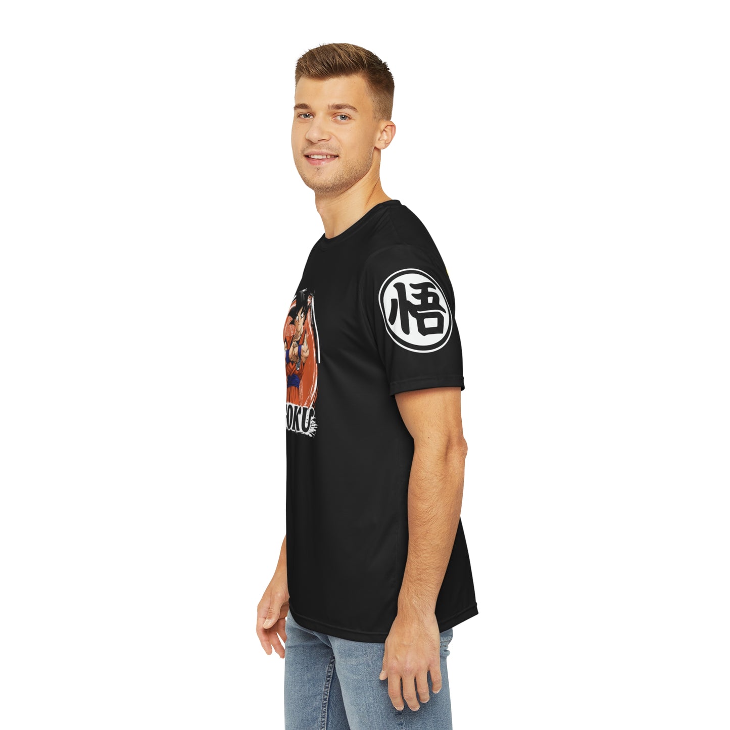 Dragon Ball Men's Polyester T-shirt - Goku