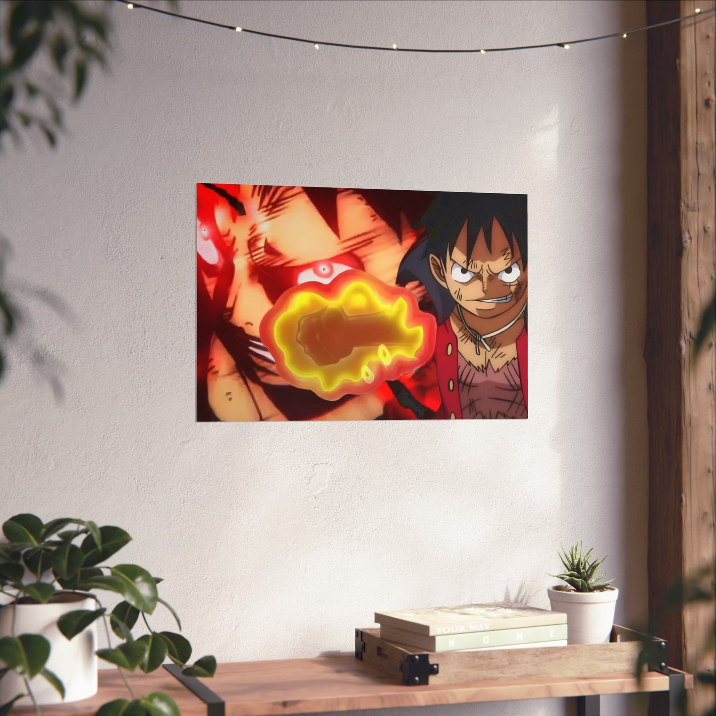 One Piece Matte Horizontal Posters - Luffy