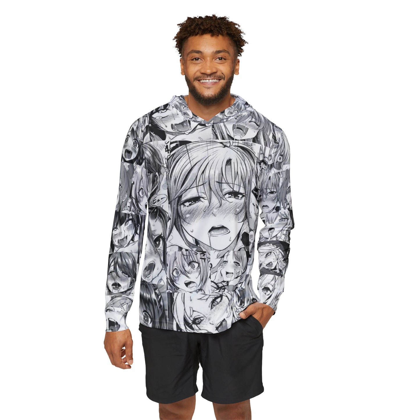 Hentai Men's Sports Warmup Hoodie - 01