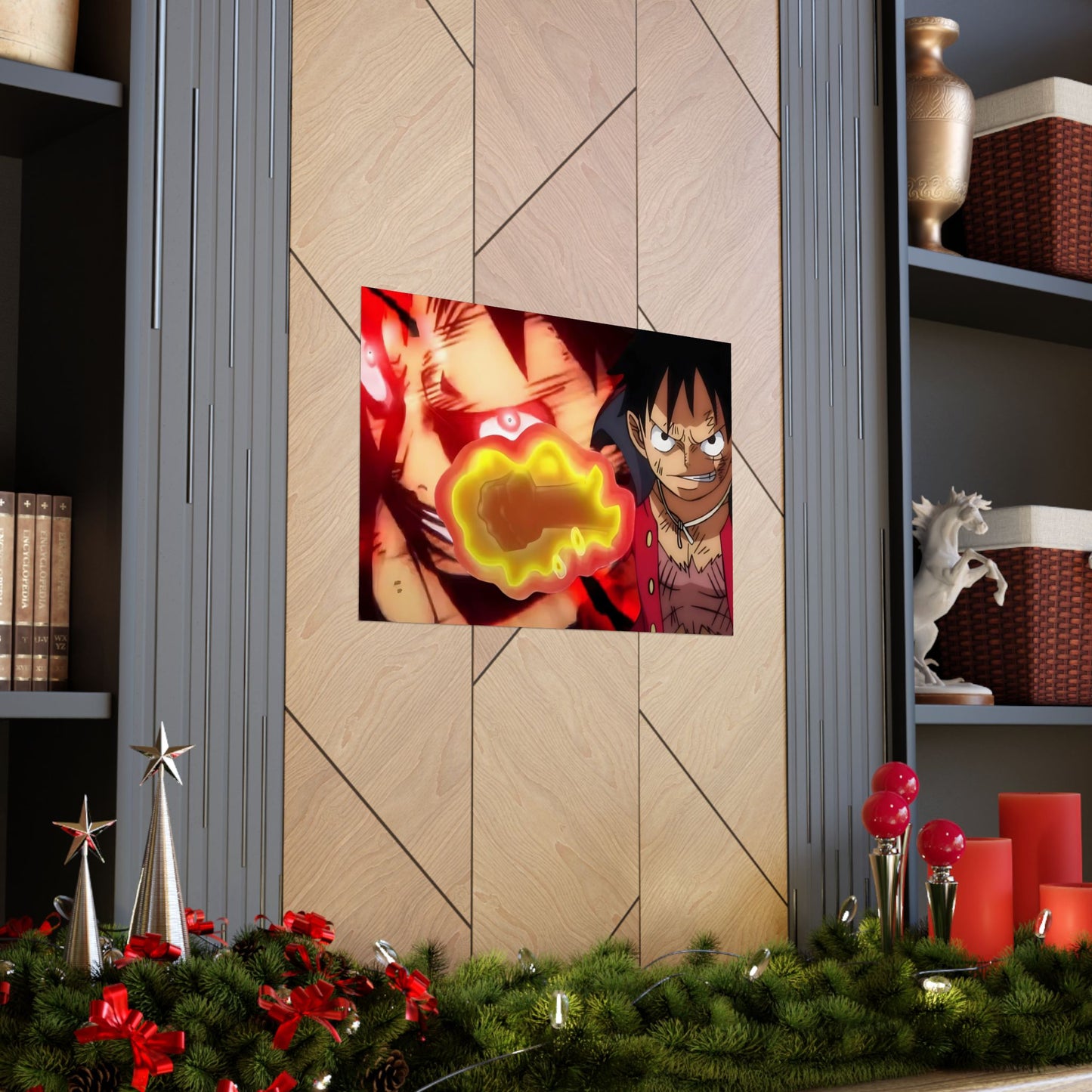 One Piece Matte Horizontal Posters - Luffy