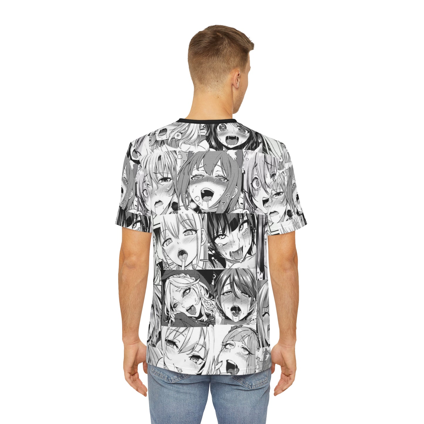 Hentai Men's Polyester T-shirt - 01