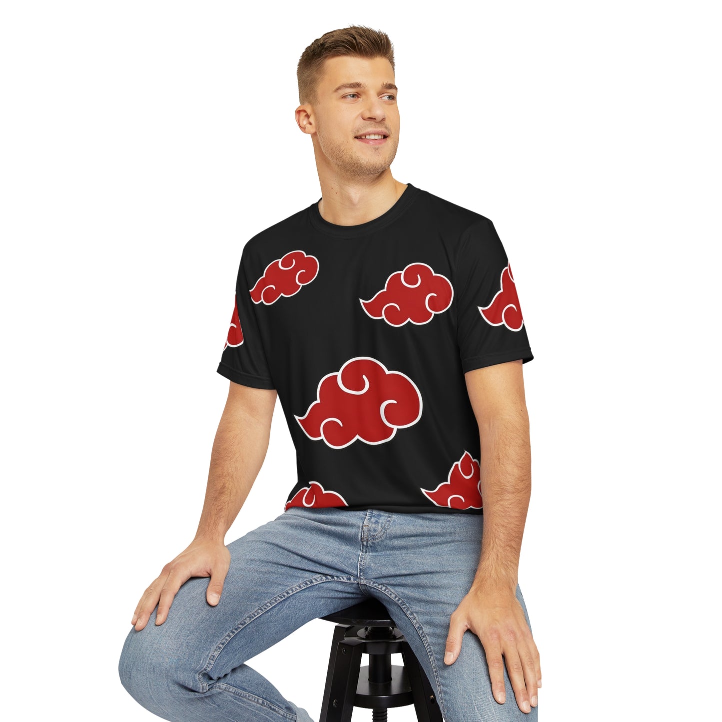 Naruto Men's Polyester T-shirt - Akatsuki