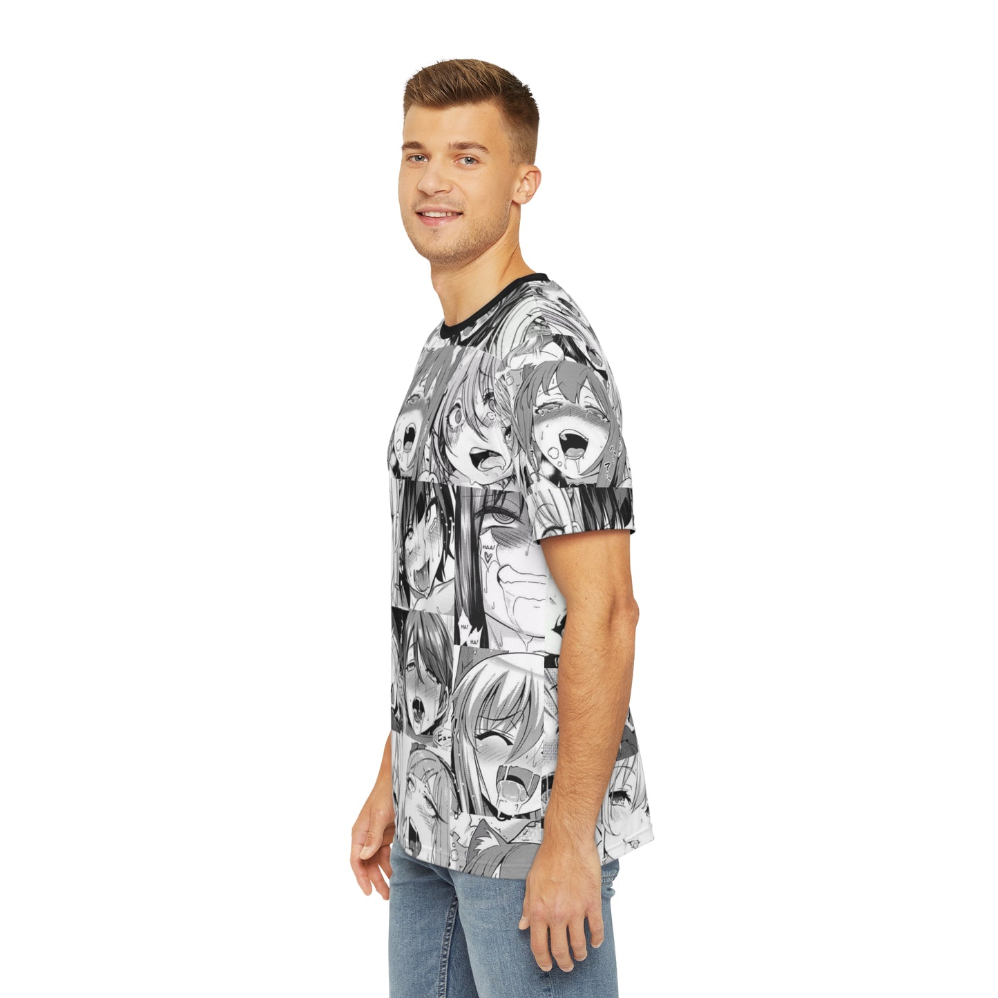 Hentai Men's Polyester T-shirt - 01