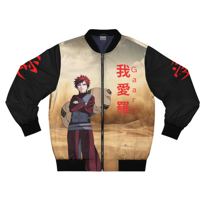 Naruto Men's Bomber Jacket - Gaara