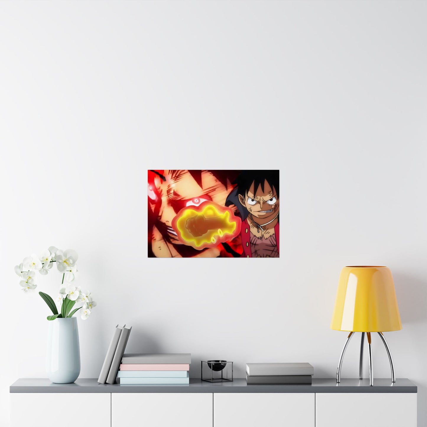 One Piece Matte Horizontal Posters - Luffy