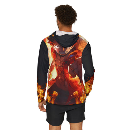 One Piece Men's Sports Warmup Hoodie - Luffy