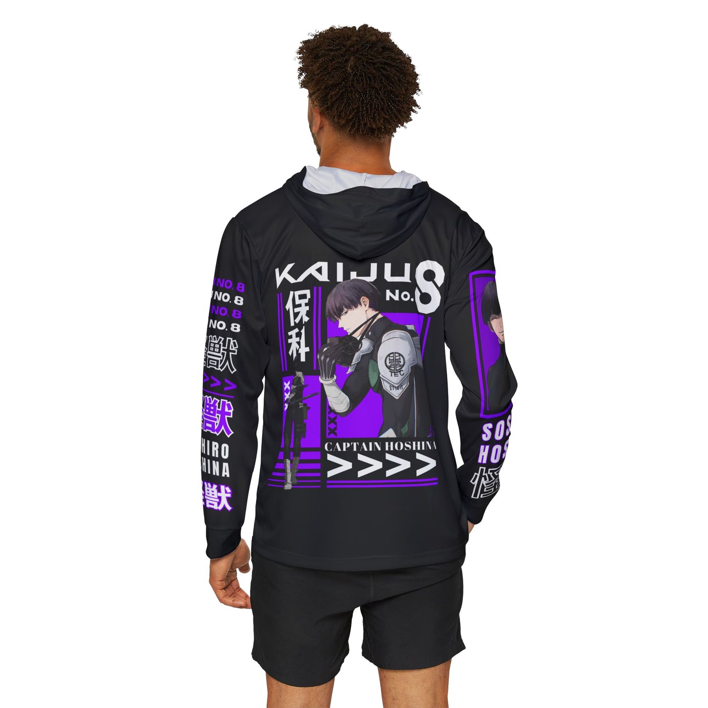 Kaiju No. 8 Men's Sports Warmup Hoodie - Soshiro Hoshina