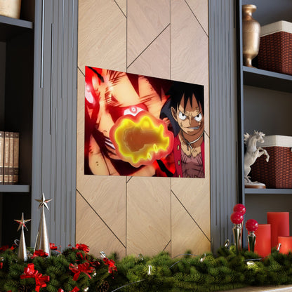 One Piece Matte Horizontal Posters - Luffy