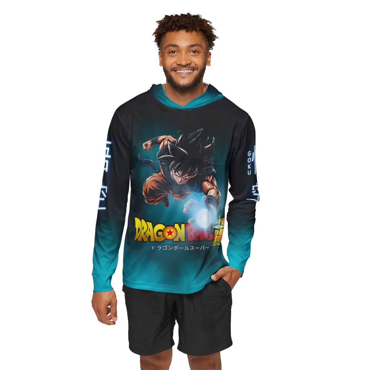 Dragon Ball Super Men's Sports Warmup Hoodie - Goku