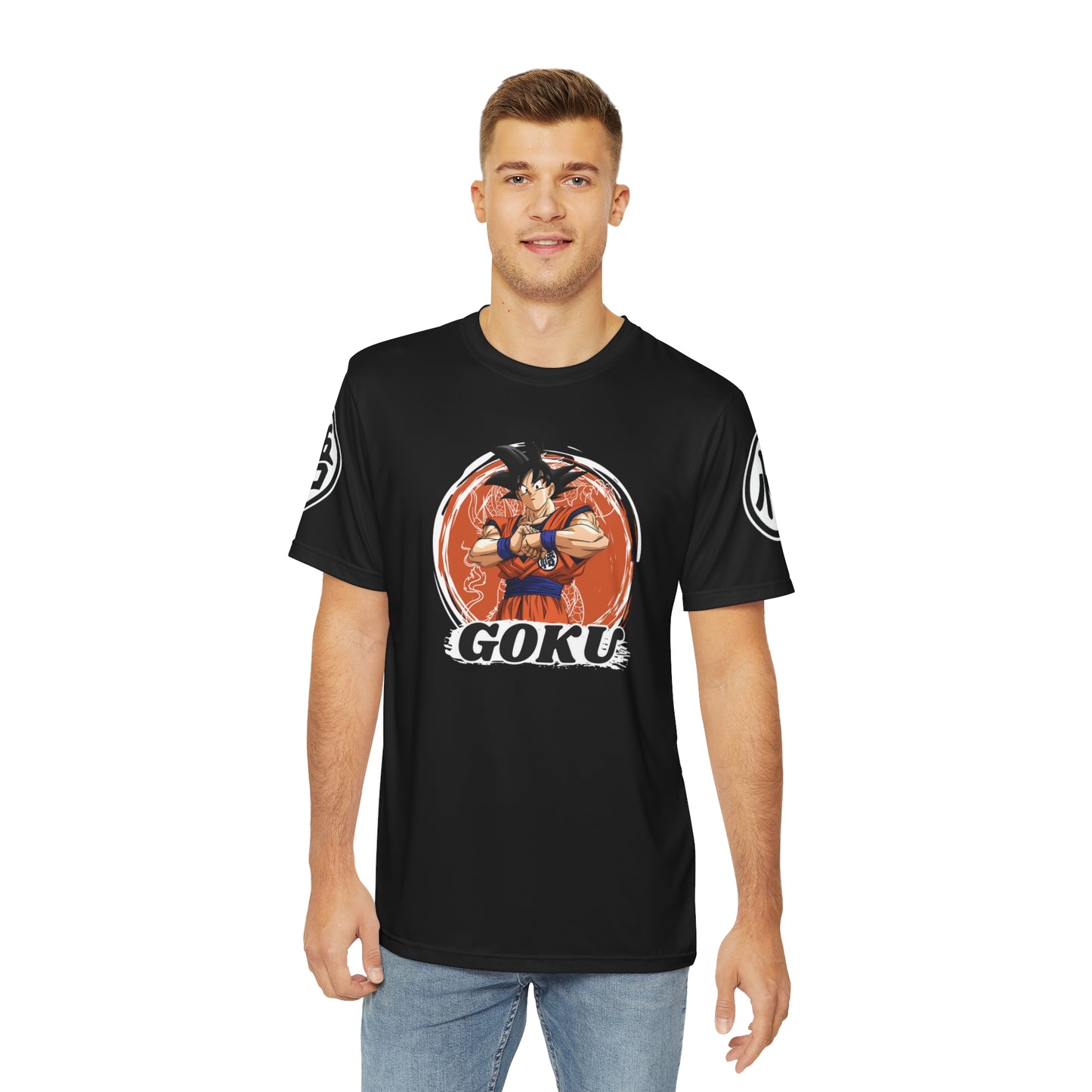 Dragon Ball Men's Polyester T-shirt - Goku