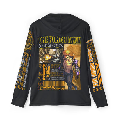 One Punch Man Men's Sports Warmup Hoodie - Genos