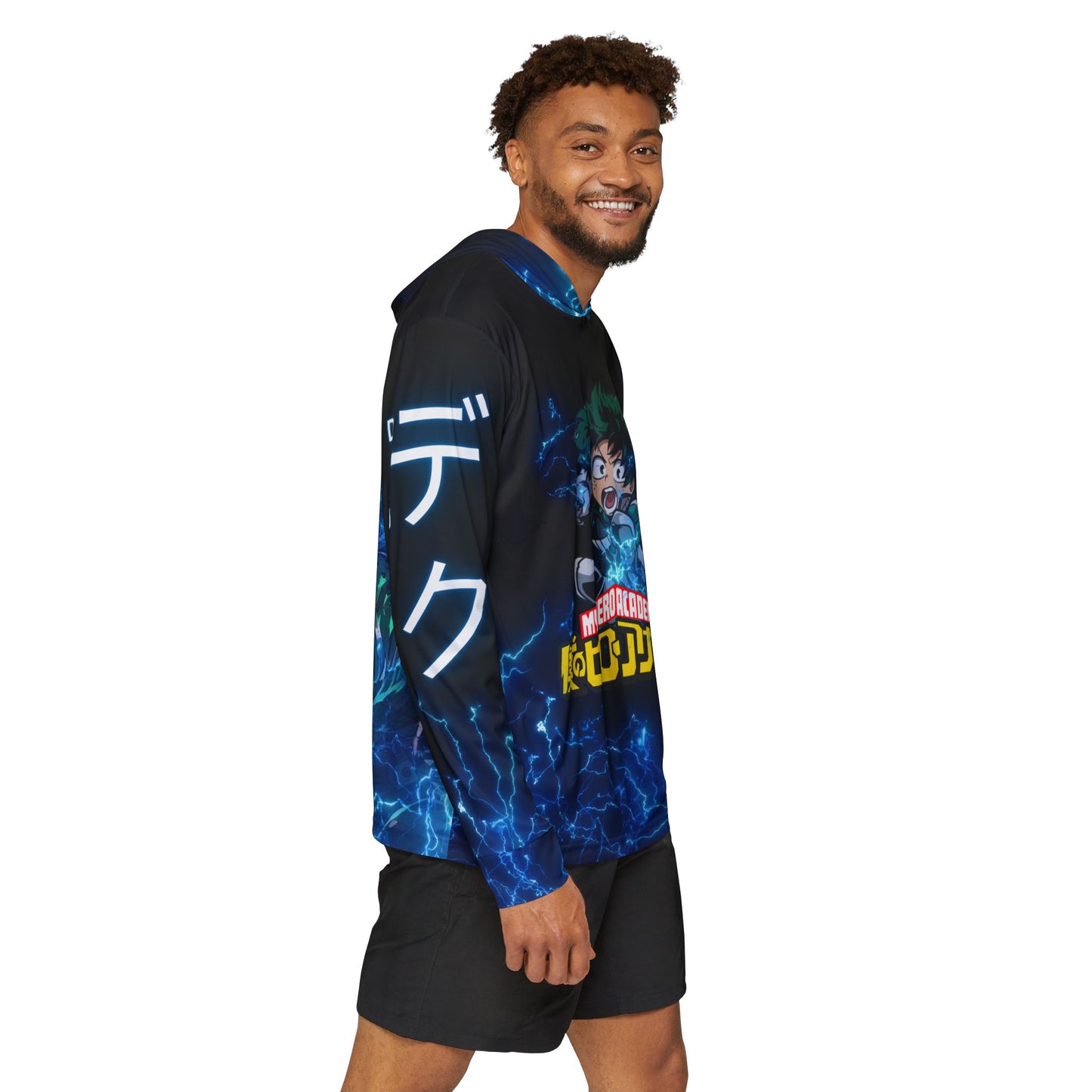 My Hero Academia Men's Sports Warmup Hoodie - Deku