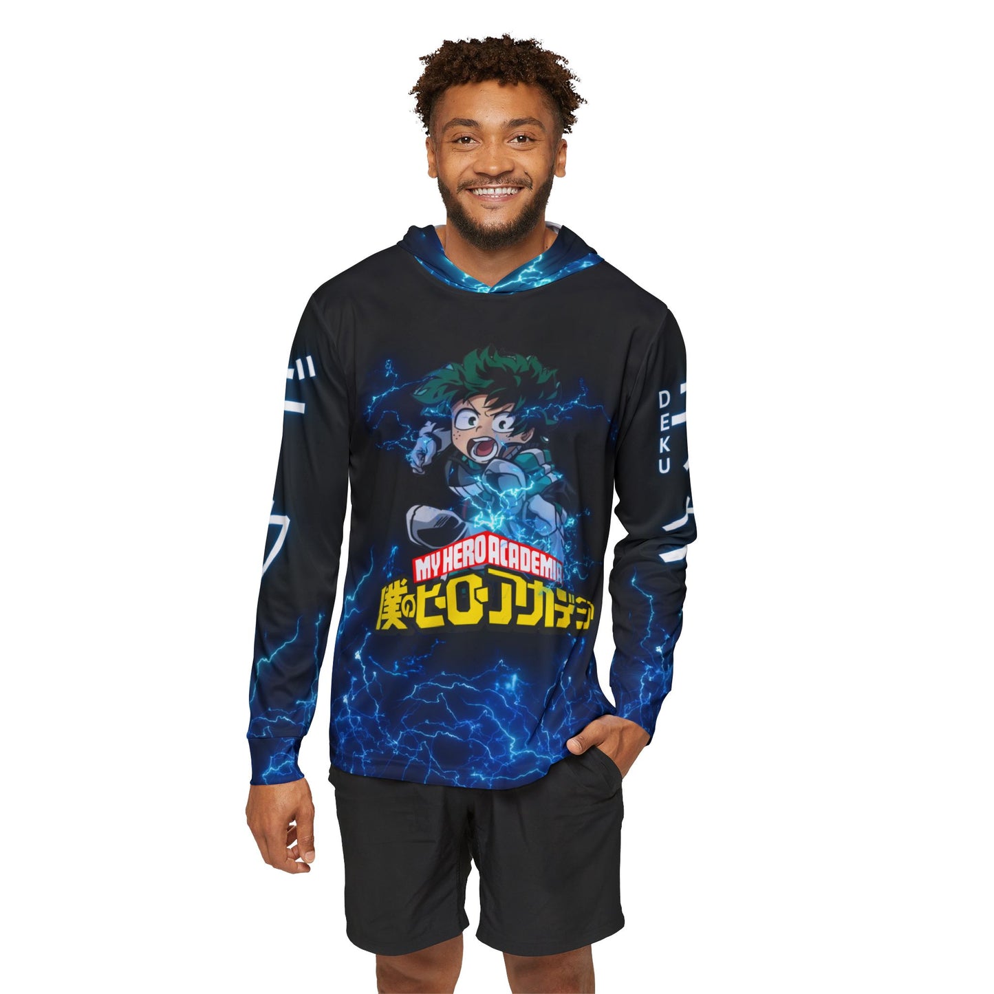 My Hero Academia Men's Sports Warmup Hoodie - Deku