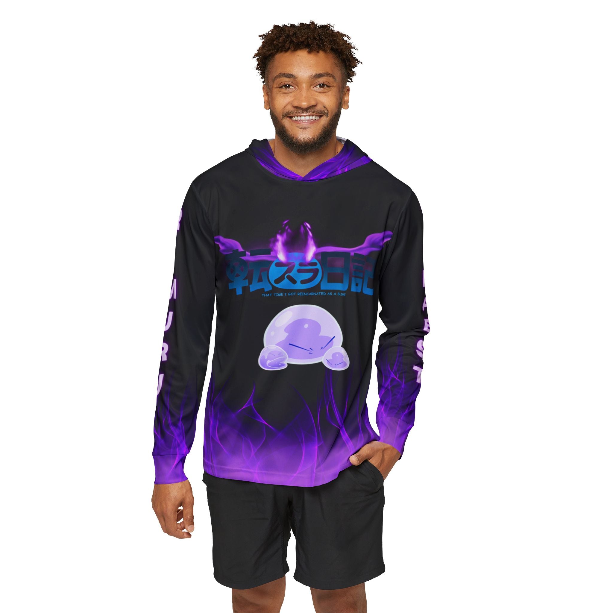 Tensura Men's Sports Warmup Hoodie - Rimuru Tempest