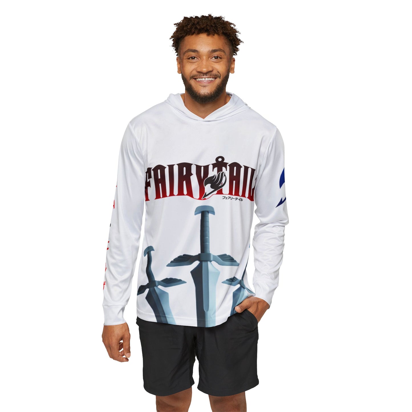 Fairy Tail Men's Sports Warmup Hoodie - Erza