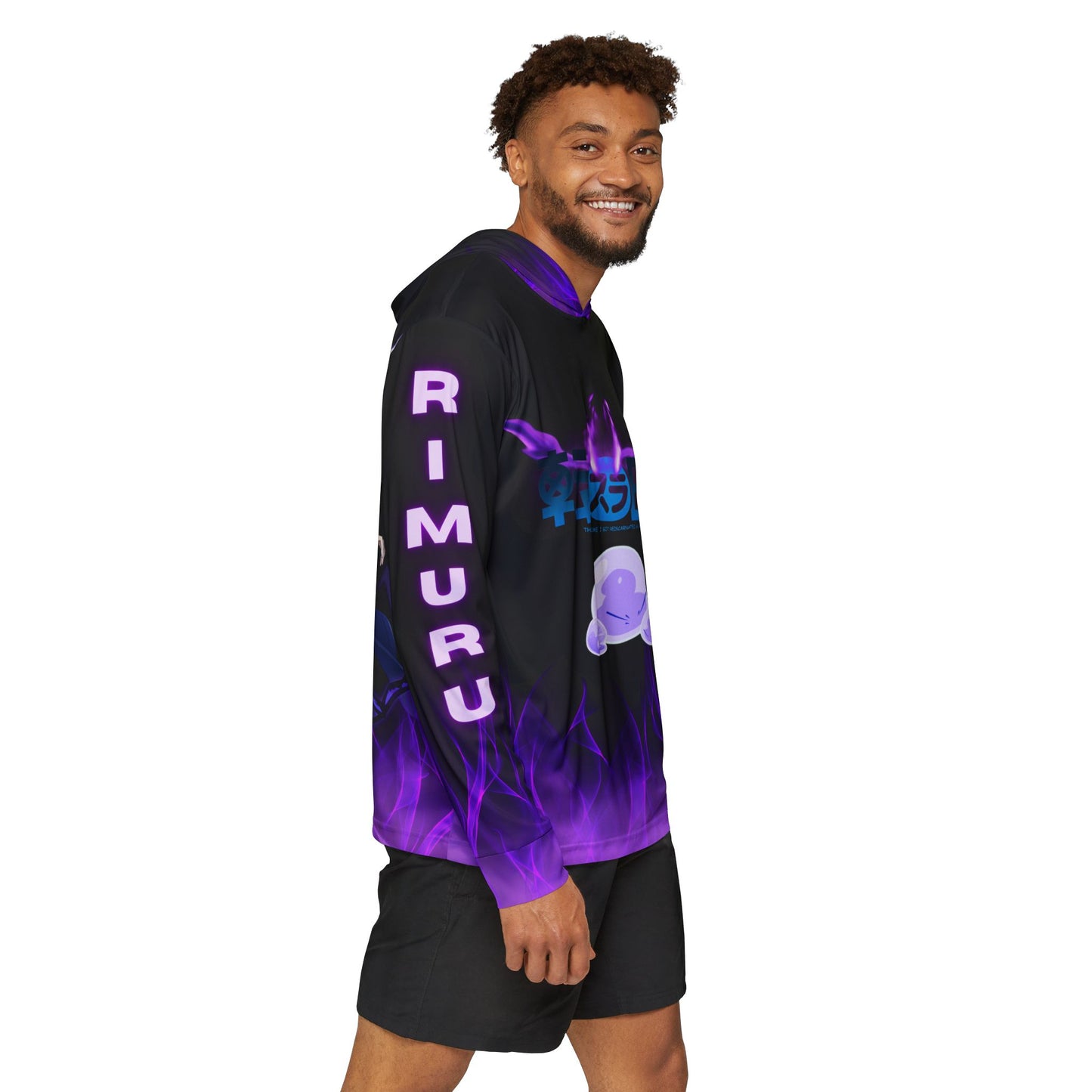 Tensura Men's Sports Warmup Hoodie - Rimuru Tempest