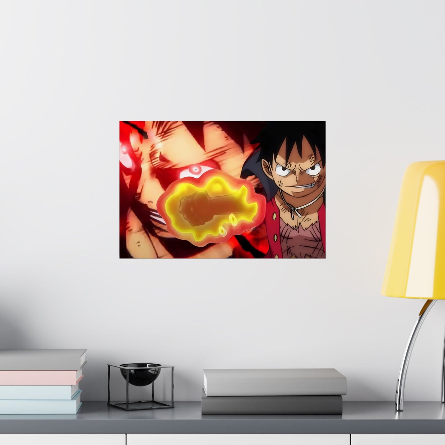 One Piece Matte Horizontal Posters - Luffy