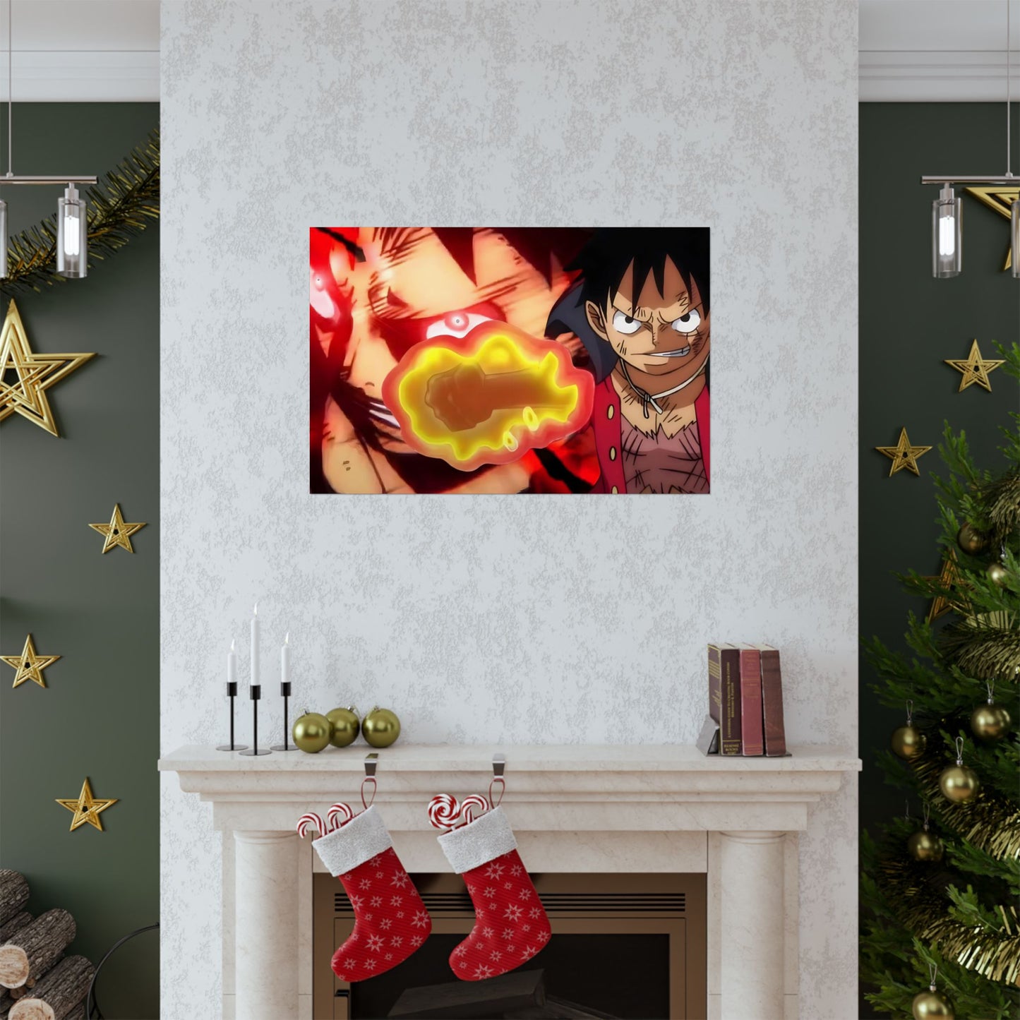 One Piece Matte Horizontal Posters - Luffy