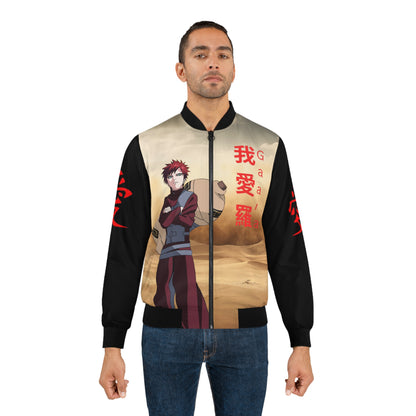 Naruto Men's Bomber Jacket - Gaara