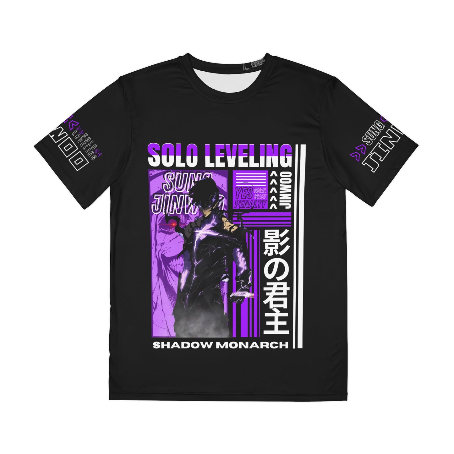 Solo Leveling Men's Polyester T-shirt - Sung Jin-Woo