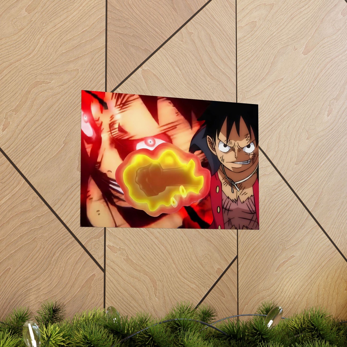 One Piece Matte Horizontal Posters - Luffy