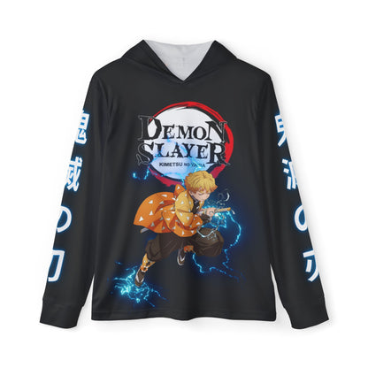 Demon Slayer Men's Sports Warmup Hoodie - Zenitsu