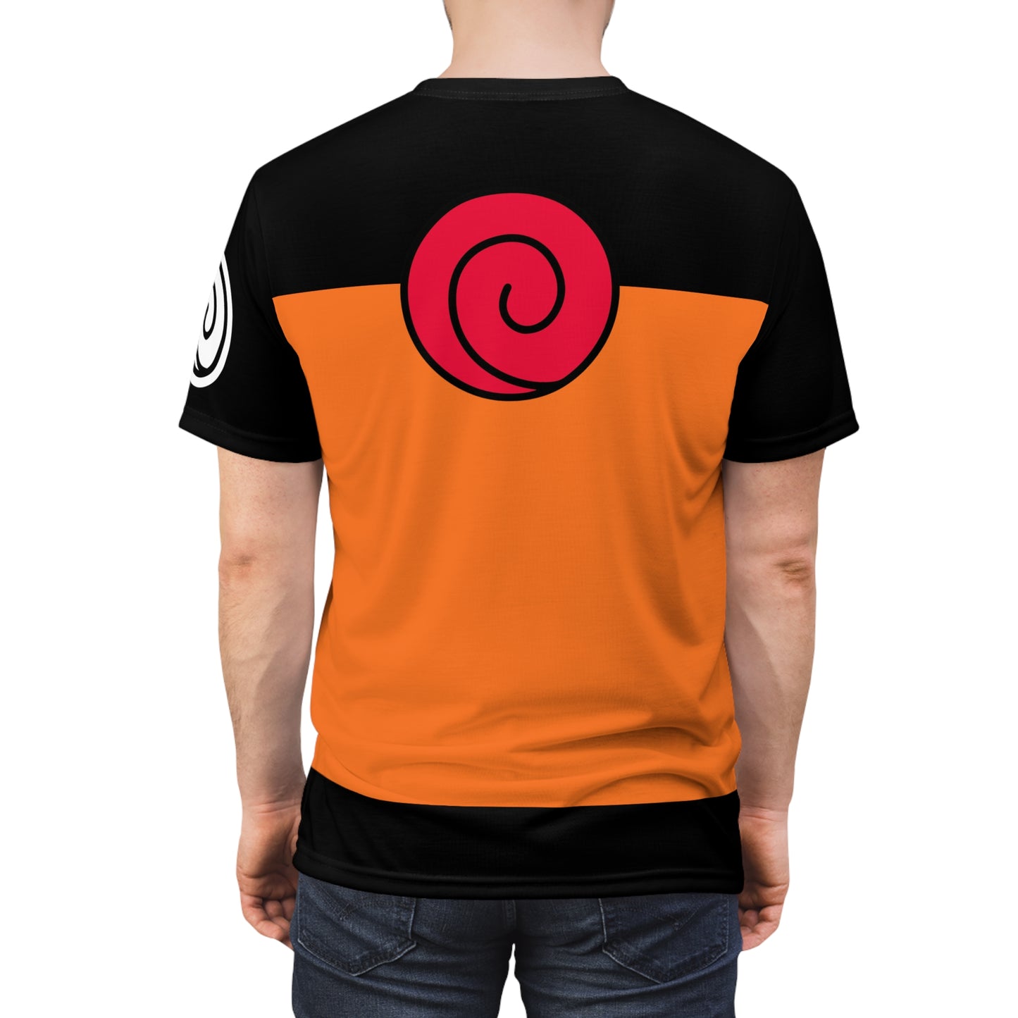 Naruto Unisex Cut & Sew T-shirt - Naruto Uzumaki